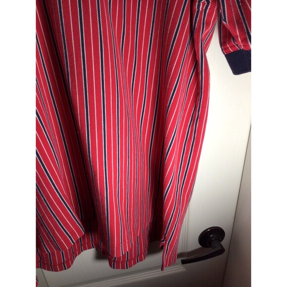 Vintage Ivy Crew Explorer USA Red White Blue XL Polo - Picture 9 of 16